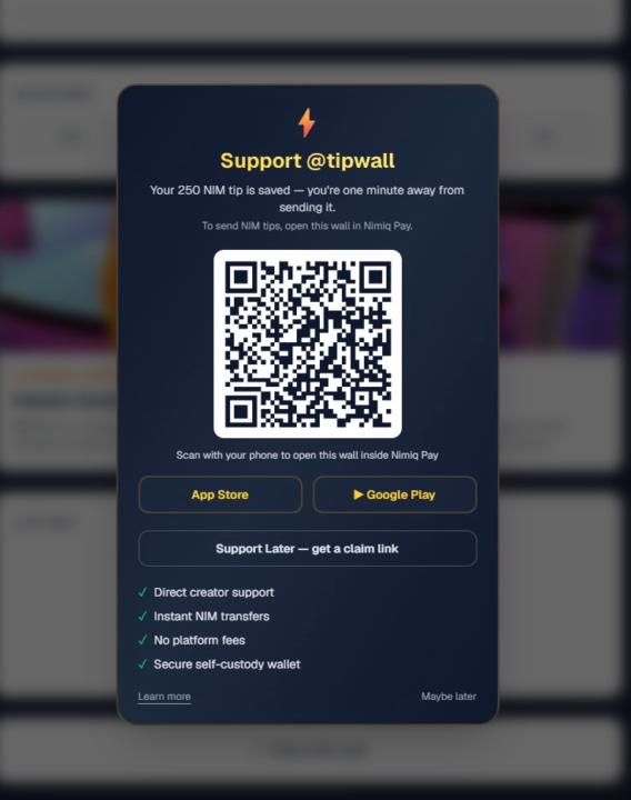TipWall Update