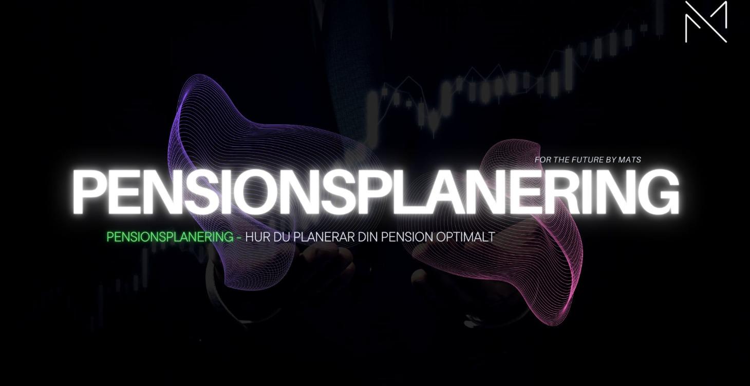Pensionsplanering