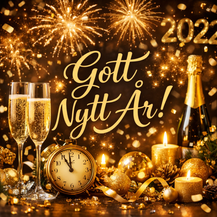 Gott nytt år! Tack för att ni finns.