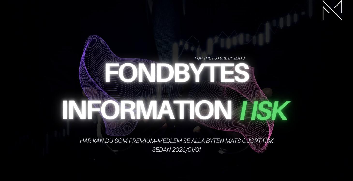 Fondbytesinformation i ISK
