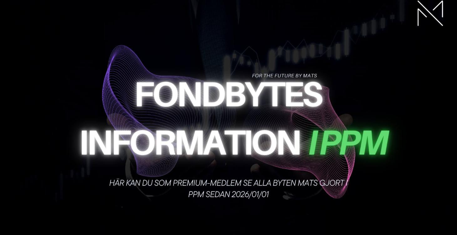 Fondbytesinformation i PPM