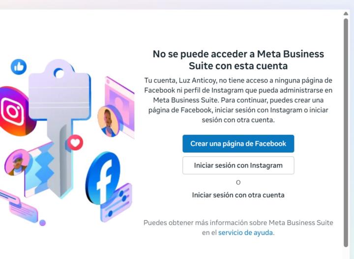 problemas al vincular meta business  face con mi tienda