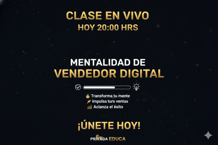 CLASE EN VIVO 20:00 HORAS
