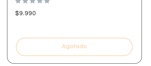 Productos Agotados