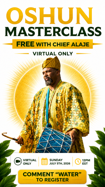 Free Oshun Masterclass -July 5