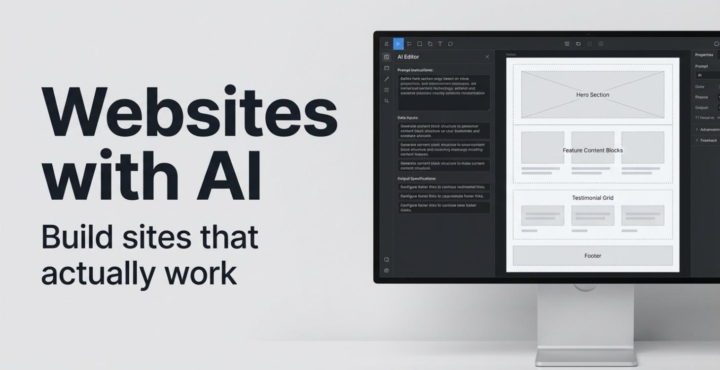 Websites with AI