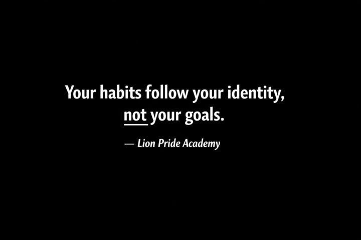 Your Results Are Not a Motivation Problem — They’re an Identity Problem