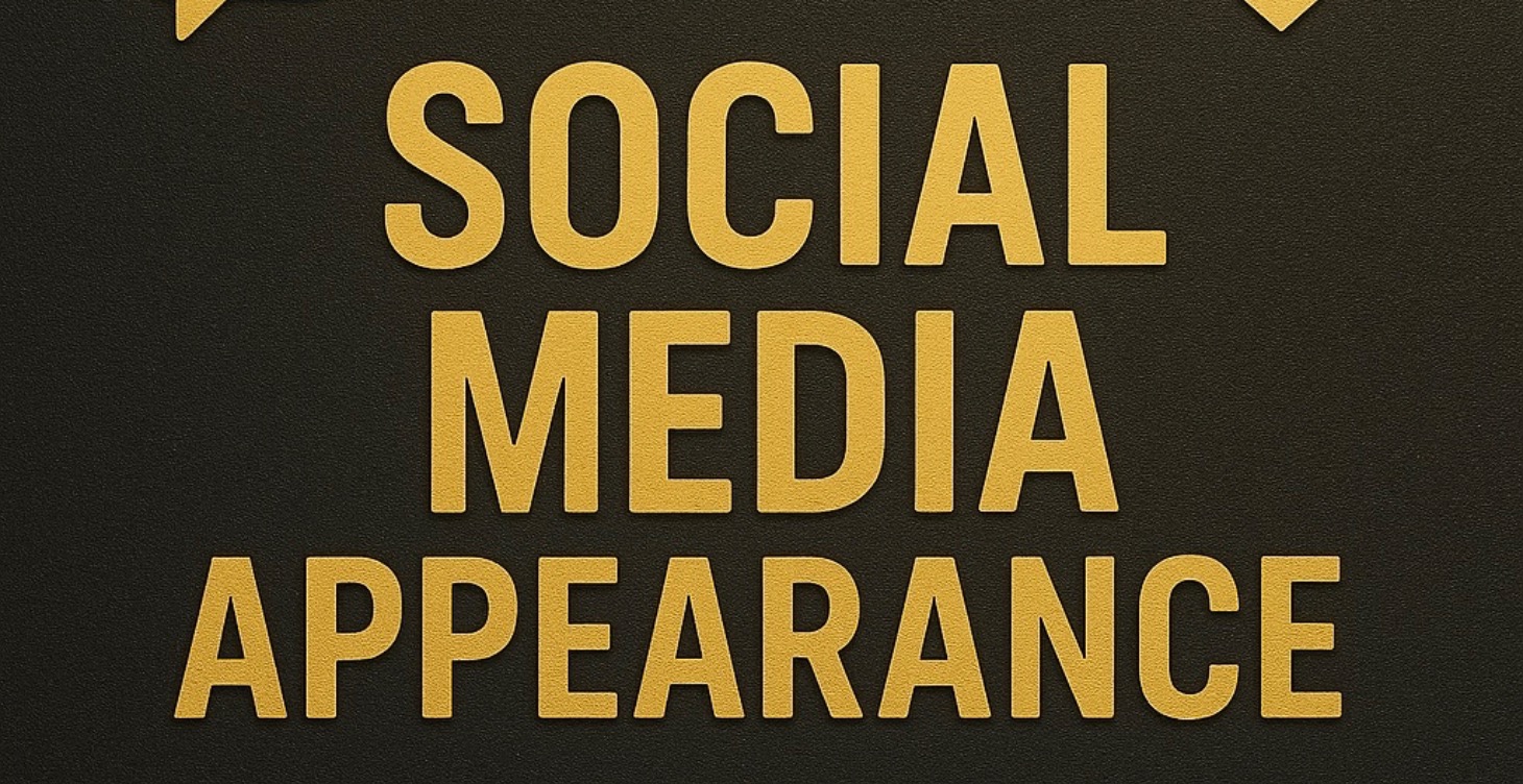 Social Media Appearance