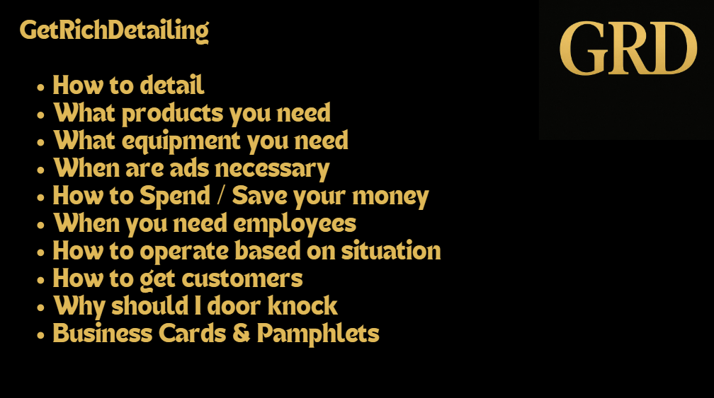 GetRichDetailing: Public