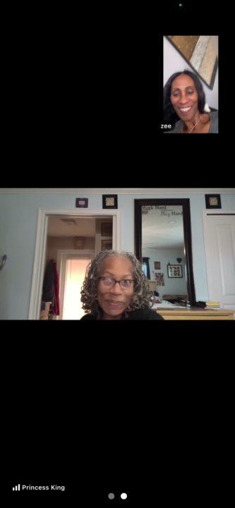My Sister PRINCESS BERYL KING  helped me figure it out - per chat, deleted the zoom app & reloaded it for the updated version