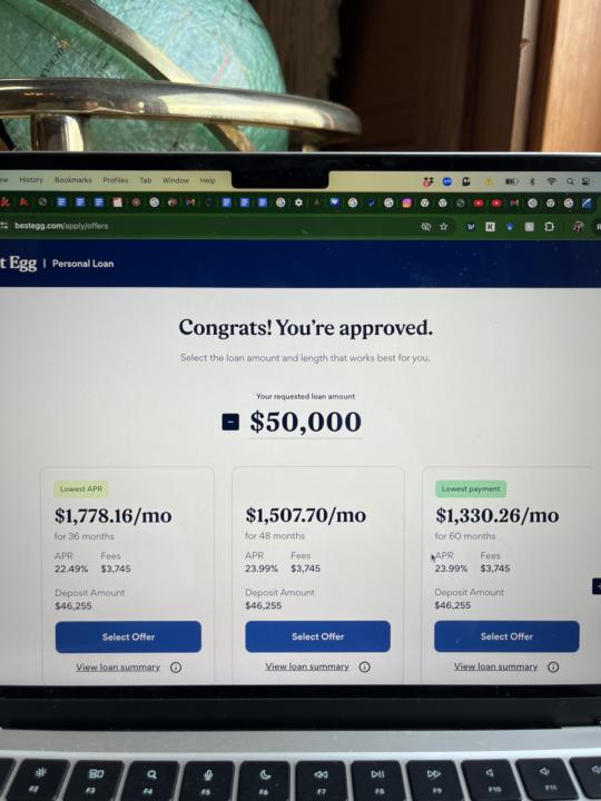 100k Funding Approval