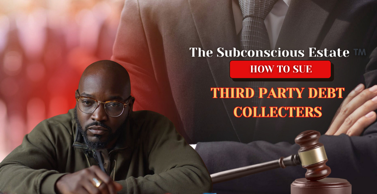 How To Sue Third Party Debt Collectors (Pro Se)