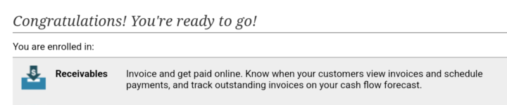 Receivables ready 