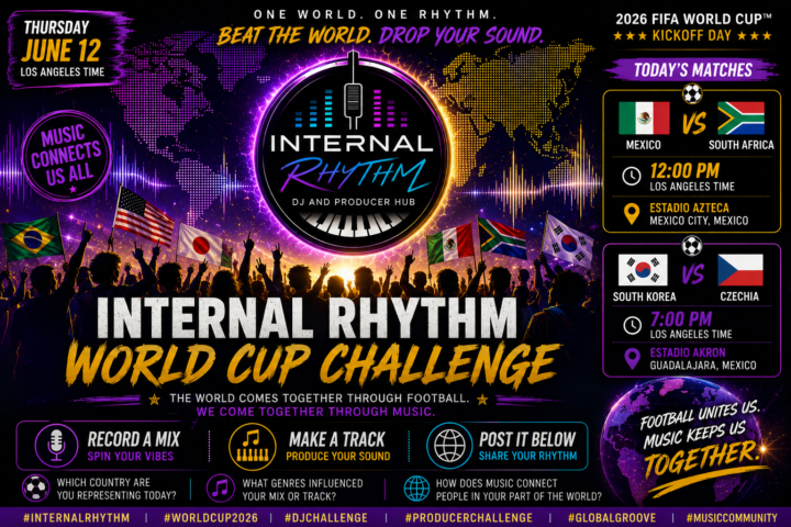 🌍 INTERNAL RHYTHM WORLD CUP DJ CHALLENGE ⚽🎶