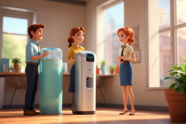 Watercooler hangs are back in January