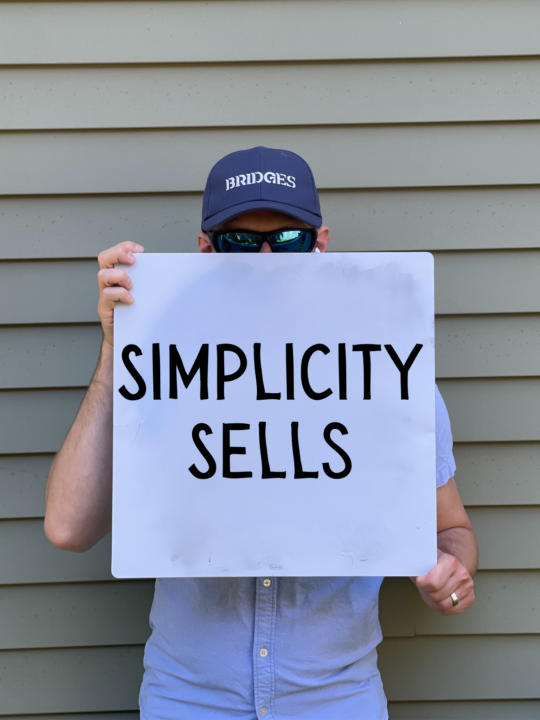 My number 1 speaker tip: Simplicity Sells