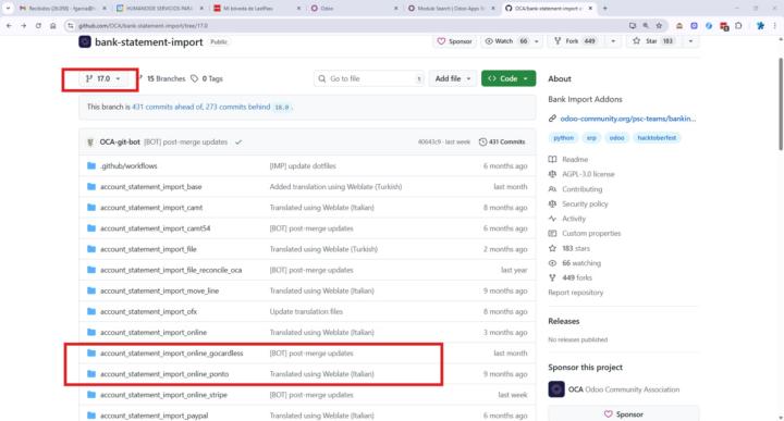 Conecta tu odoo community con los bancos