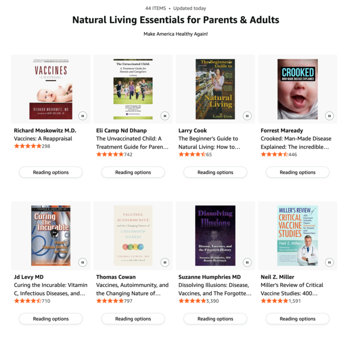 My Eight Top Anti-Vax Books For Parents