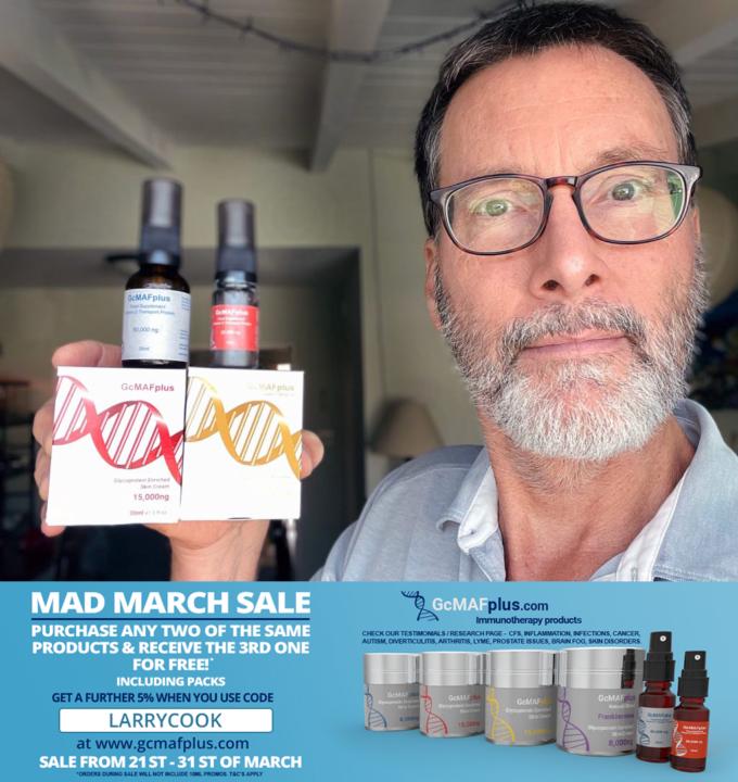 GcMAF Plus March Sale! Buy 2 Get 1 Free!