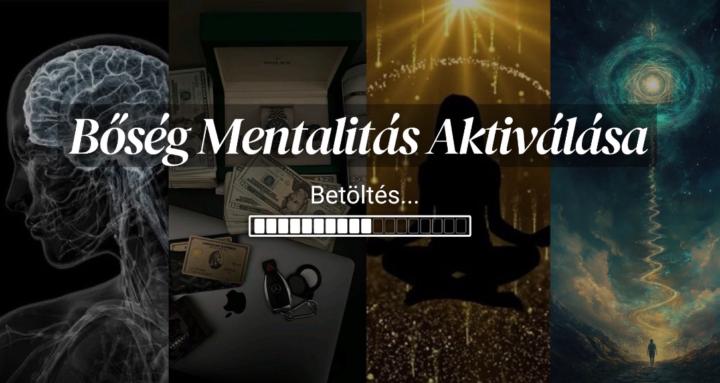 Bőség Mentalitás Aktiválása