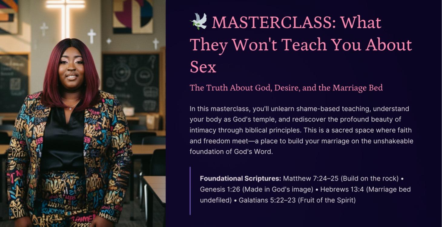 What They Won’t Teach You About Sex