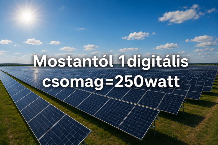 125 watt helyett már 250 watt!