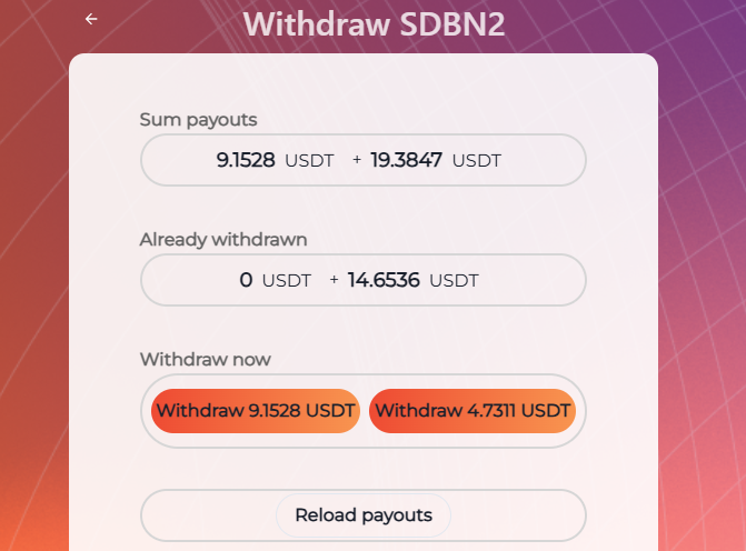 SDBN2 Token - 2 helyen gyűlik a pénz?