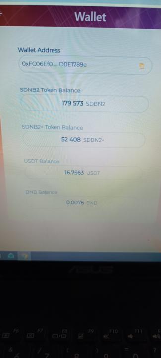 SDBN tokenek eladók