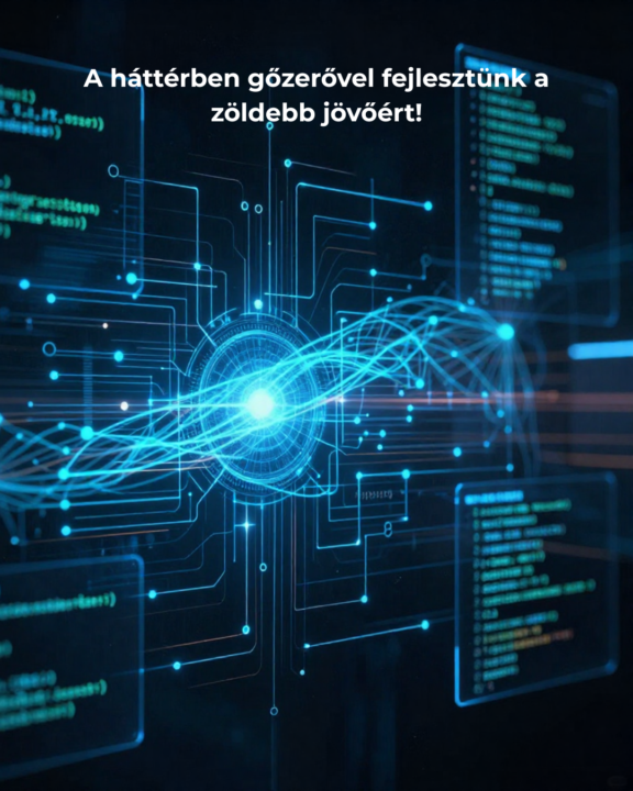 🚀 A háttérben gőzerővel fejlesztünk a zöldebb jövőért! ☀️
