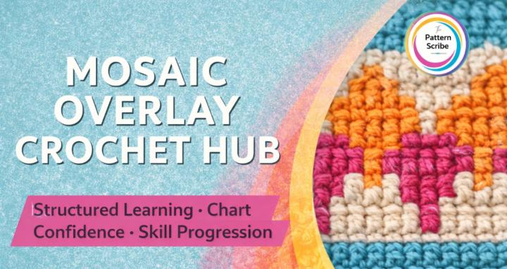 Mosaic Overlay Crochet Hub