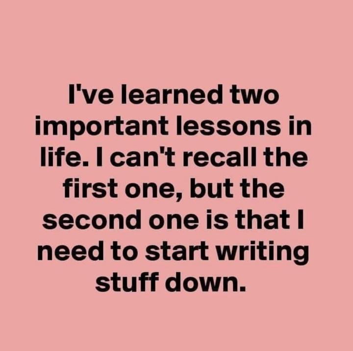 2 important lessons in life 