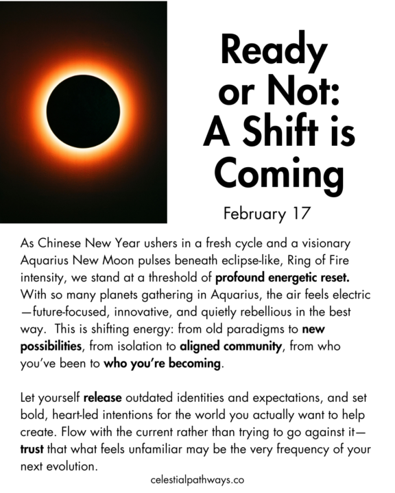 Ready or Not: A Shift is Coming