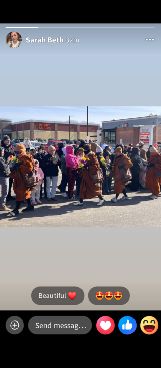 Walking for Peace ✌️🕊️🙏🏼in Virginia