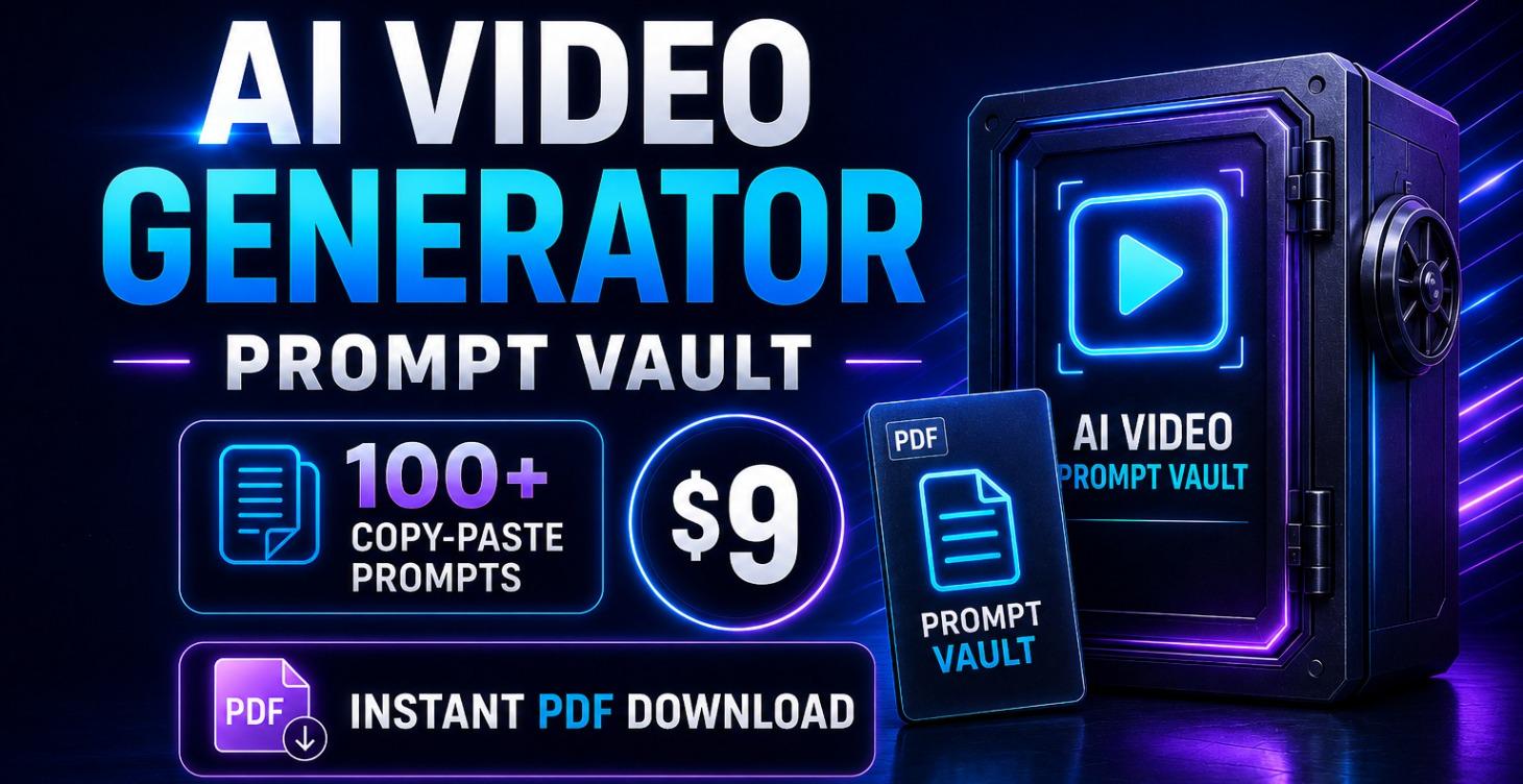 AI Video Generator Prompt Vault