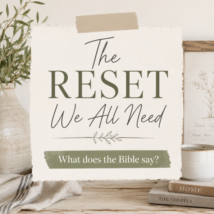 Saturday Morning Reset (Tomorrow!) 