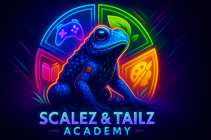 We Are LIVE! 🐍🔥 Your New Creative Home: Scalez & Tailz Academy