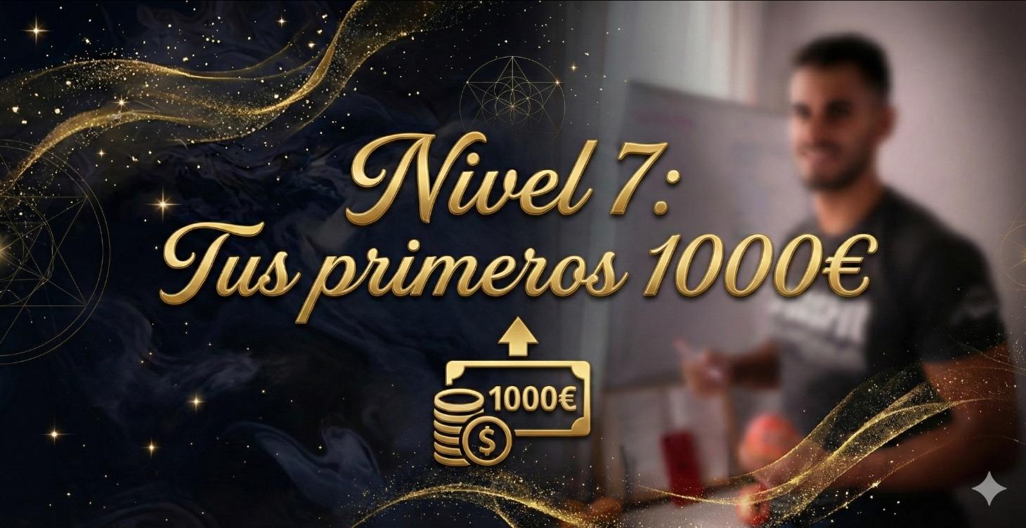 Nivel 7: Genera tus primeros 1000€ como terapeuta