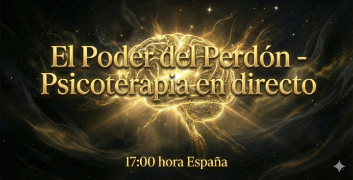 Psicoterapia en directo hoy a las 17:00 - El Poder del Perdón