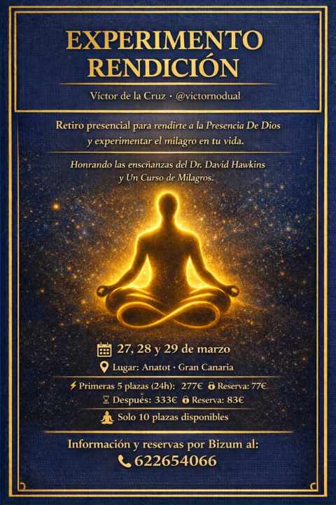 🧘🏾‍♂️ Retiro Presencial 9 plazas disponibles!!