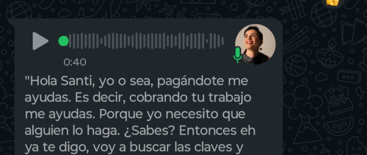 El de Arriba cerró el trato antes de que yo abriera la boca