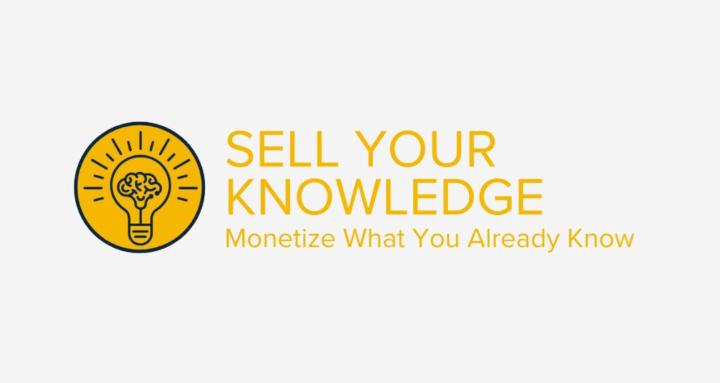 Sell Your Knowledge