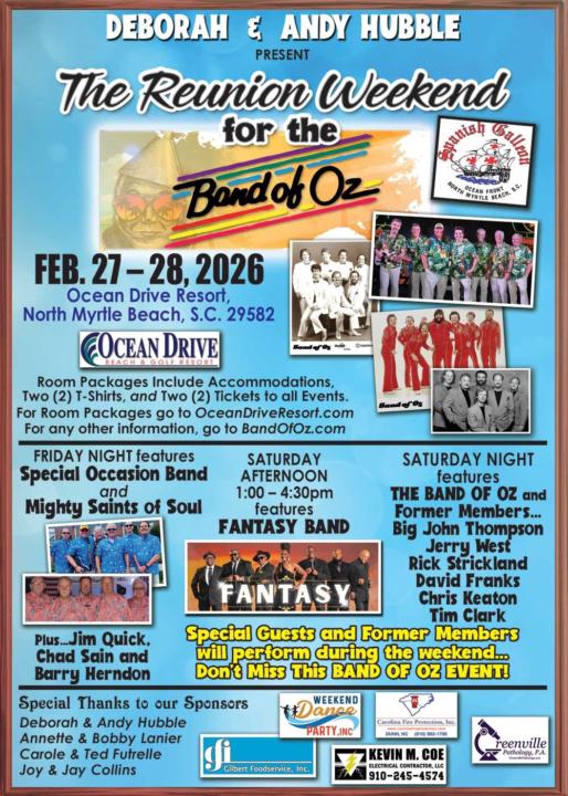 Beach Music Legends Reunite at Ocean Drive