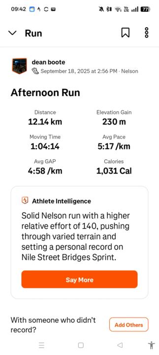 Trail runs