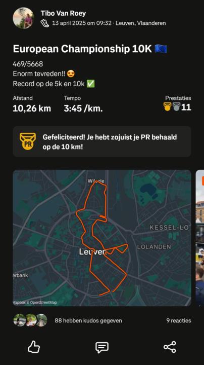 The key to my 10K success at the European Running Championships in Leuven