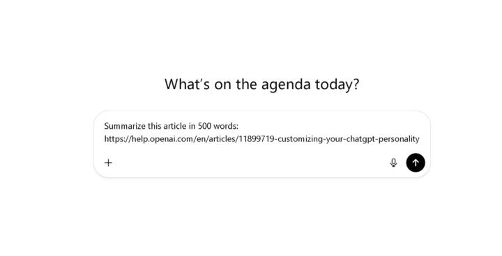 Summarize an article using Chat GPT