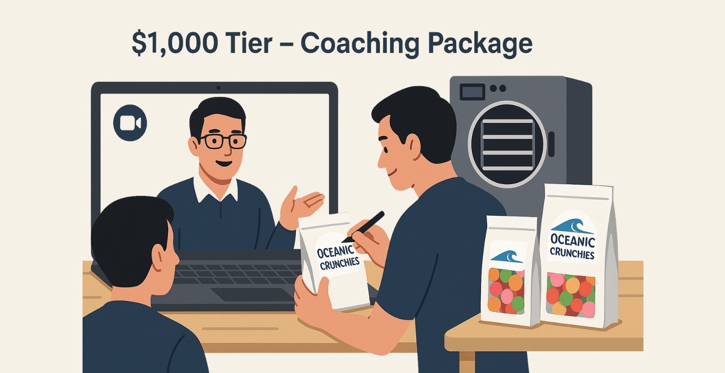 $1,000 – Guided Coaching (5–6 hours one-on-one)