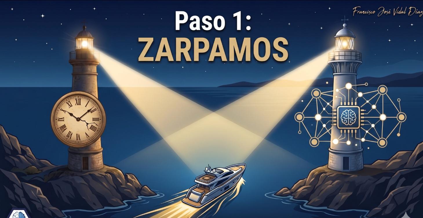 Paso 1: Zarpamos
