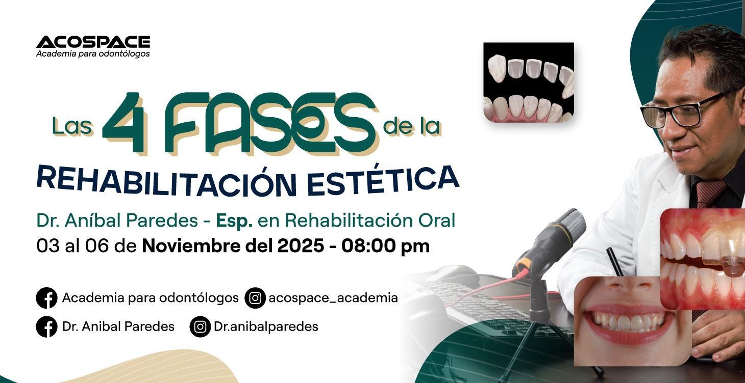 Las 4 fases de la Rehabilitación estetica