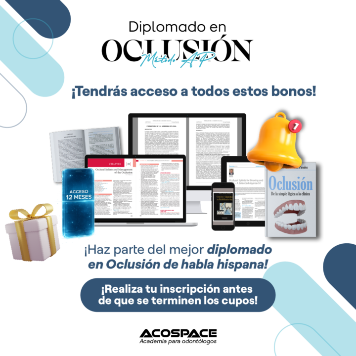 🦷 INSCRIPCIONES ABIERTAS | DIPLOMADO EN OCLUSIÓN