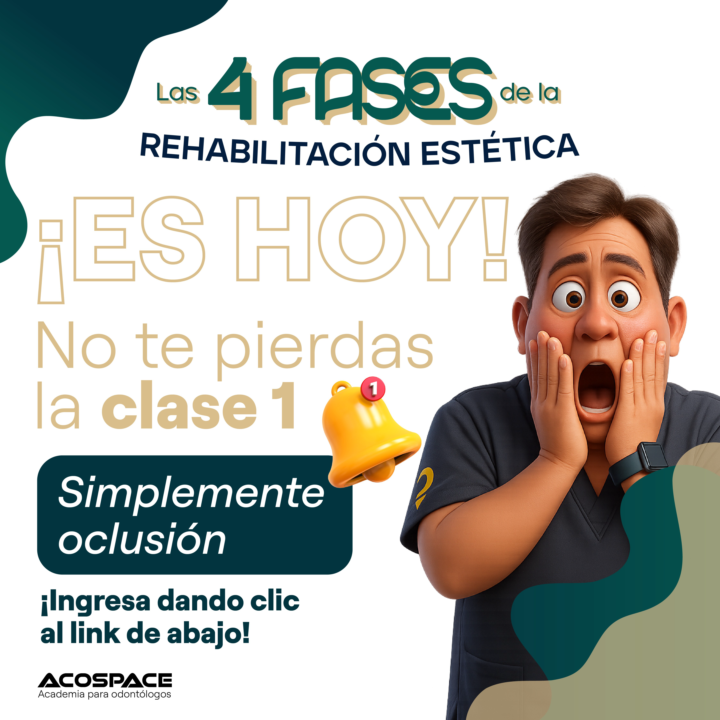 🚨 ¡HOY es la Clase #1 hablaremos sobre Oclusión.